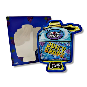 RUNTZ JUICY DROPZ 3.5g Mylar Bag and Box