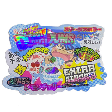 CHERRY BLUE RAZZ DUM DUMS 3.5g FLOWER BAGS