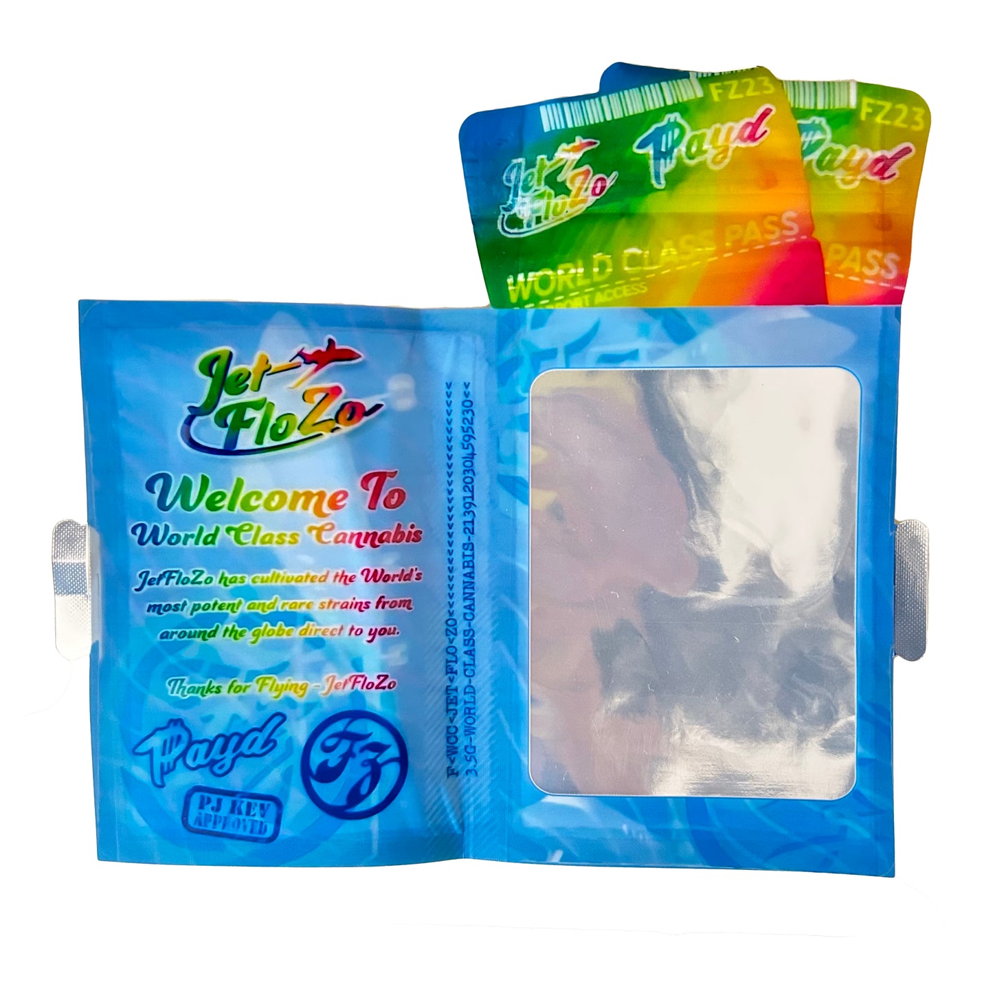 PUFFPORT Cutout 3.5G Mylar Bags