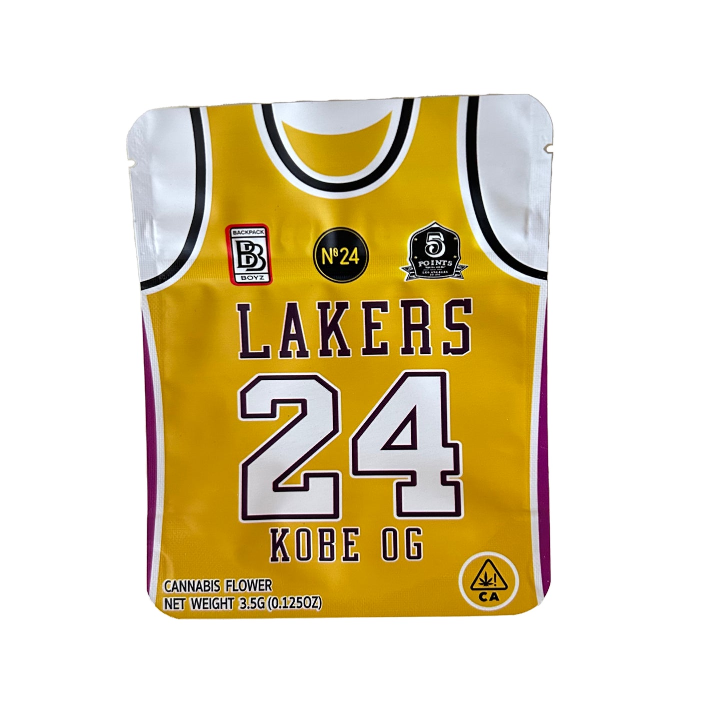Kobe 24 OG Backpack Boyz 3.5G Mylar Bags