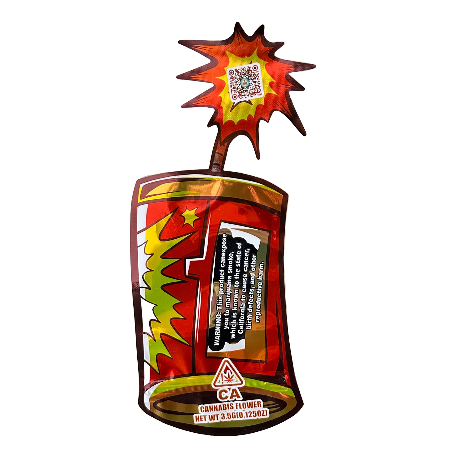 Kandy Kaboom Cutout 3.5G Mylar Bags