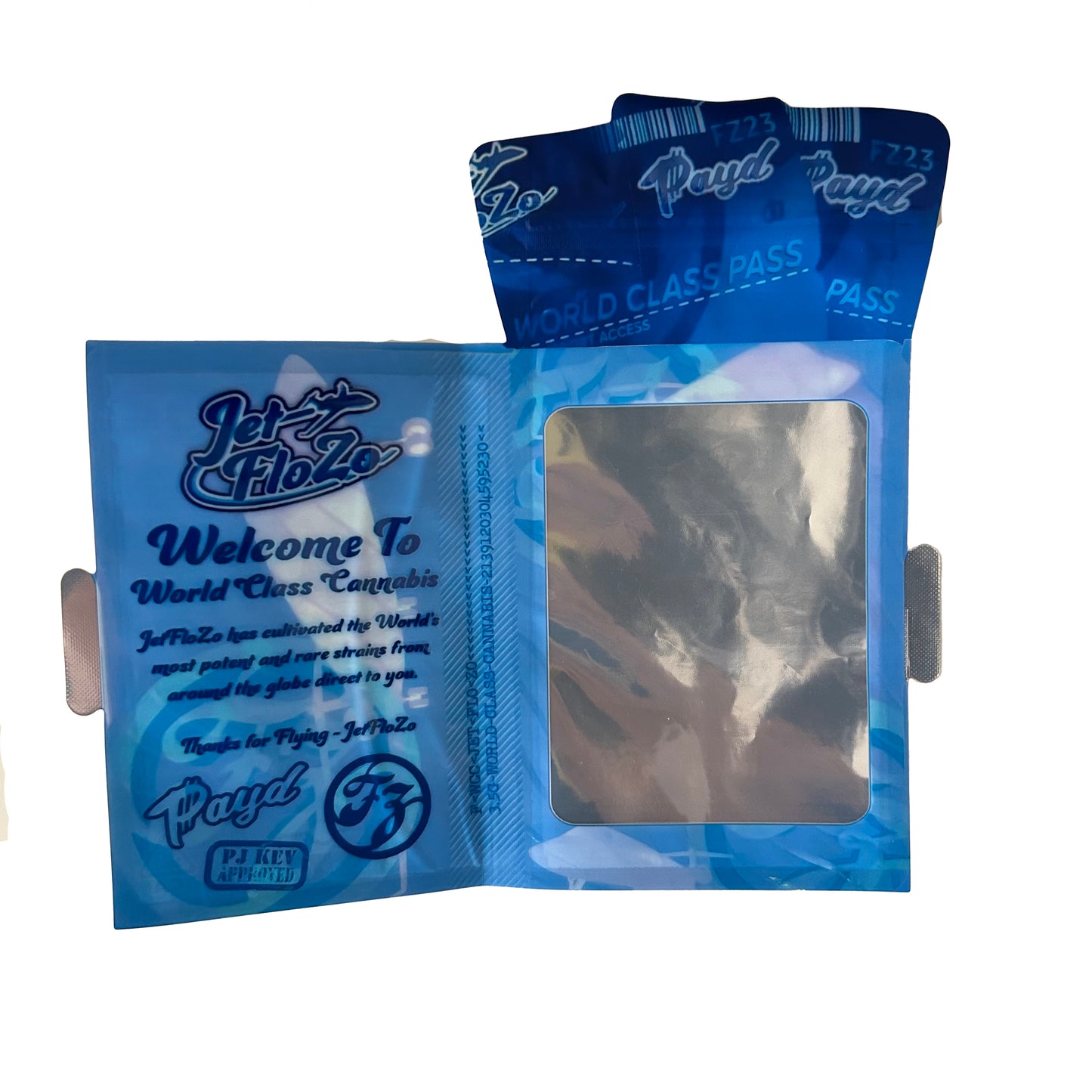 PUFFPORT Cutout 3.5G Mylar Bags