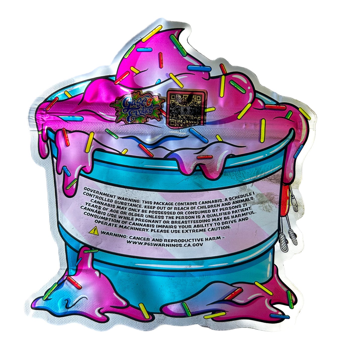 Sprinklins Cutout 3.5G Mylar Bags