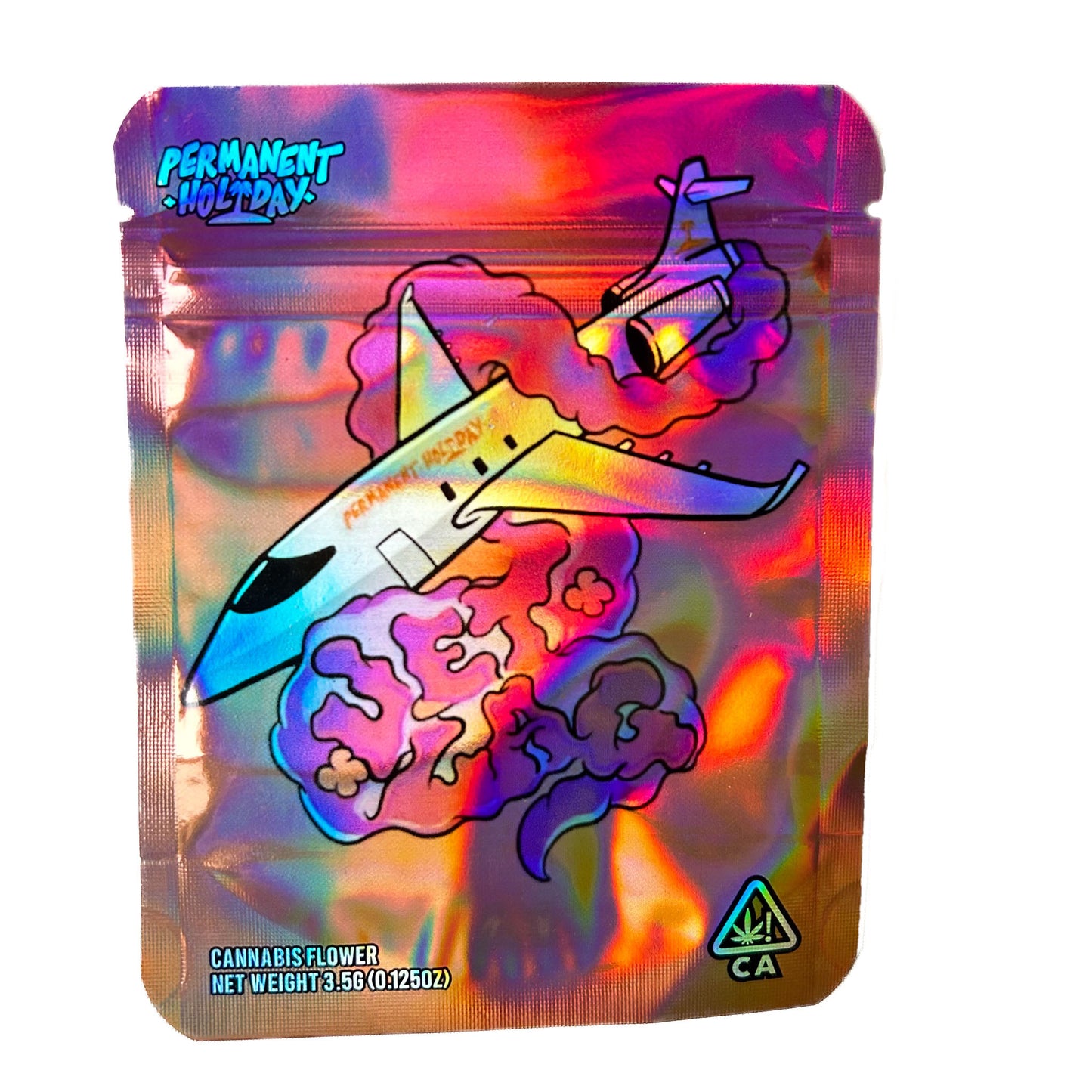 Jet Lag Cutout 3.5G Mylar Bags