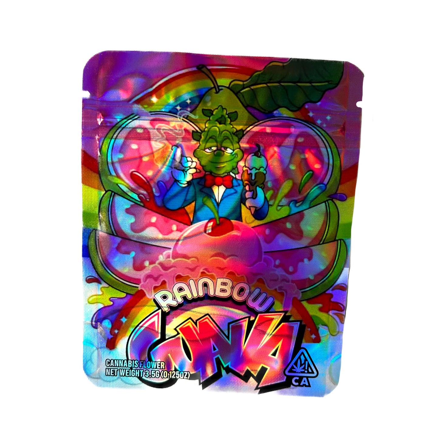 Rainbow Guava 3.5G Mylar Bags