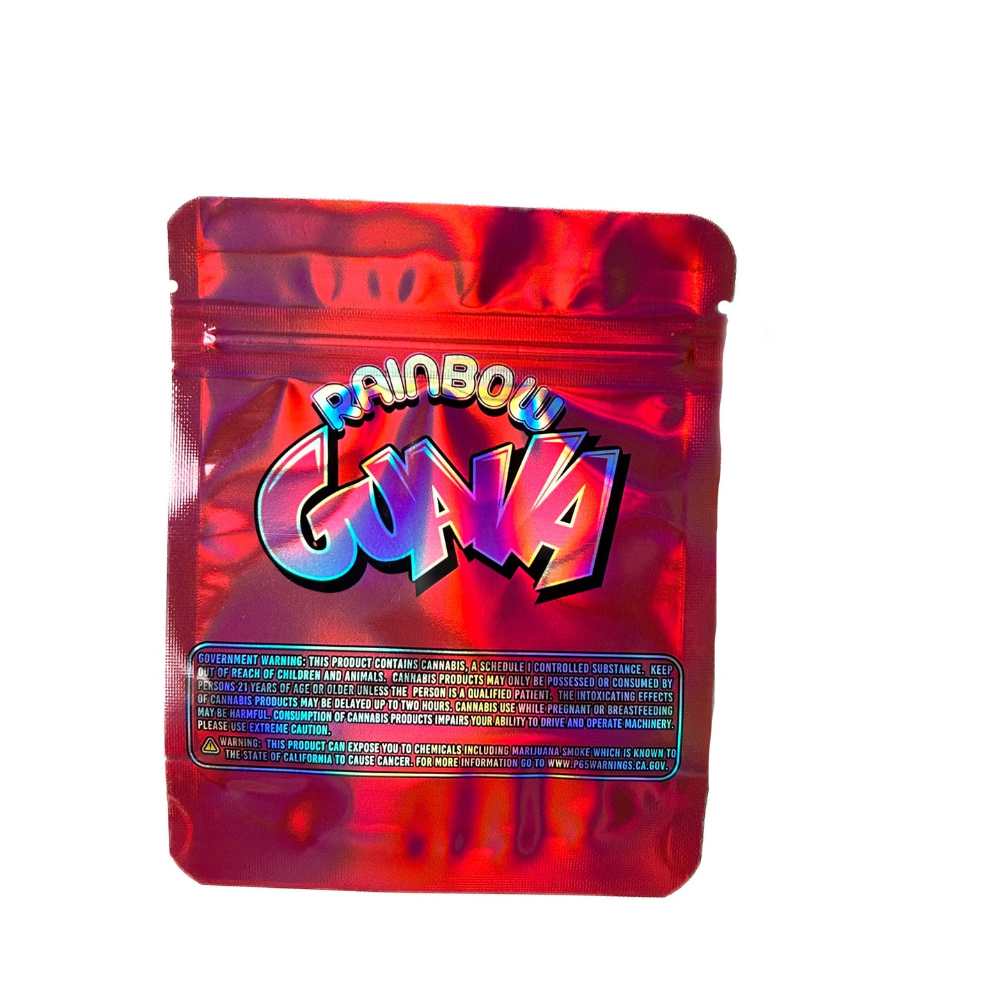 Rainbow Guava 3.5G Mylar Bags