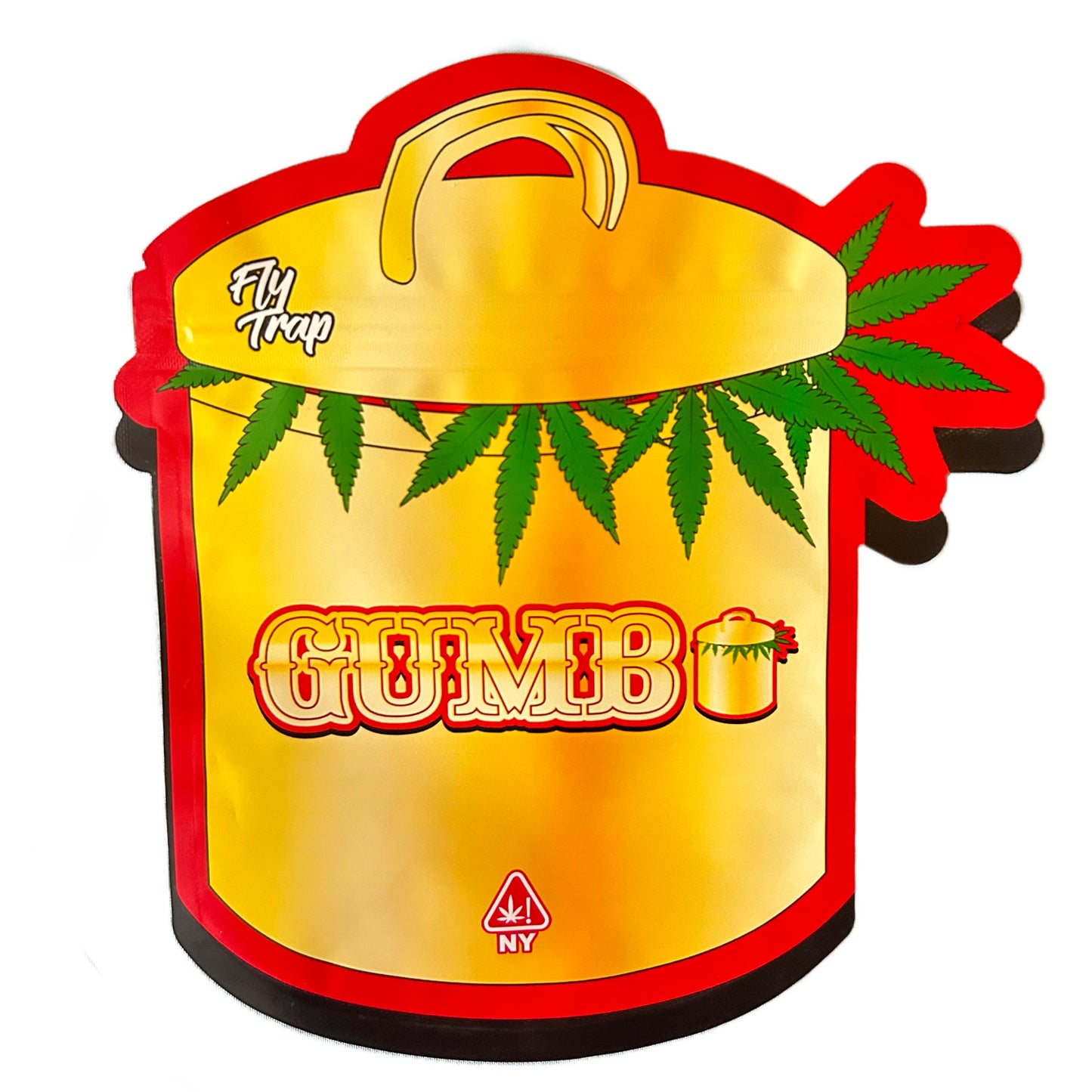 Gumbo Cutout 3.5G Mylar Bags