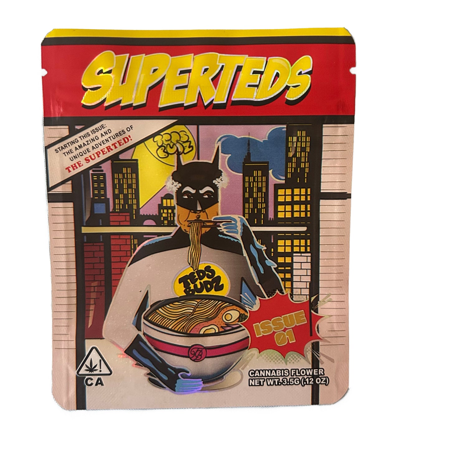 SuperTeds 3.5G Mylar Bags