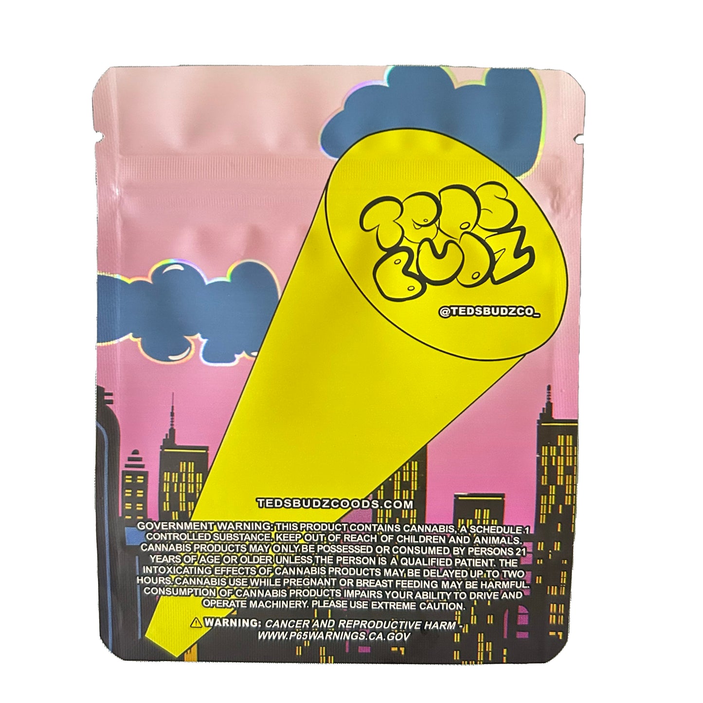 SuperTeds 3.5G Mylar Bags