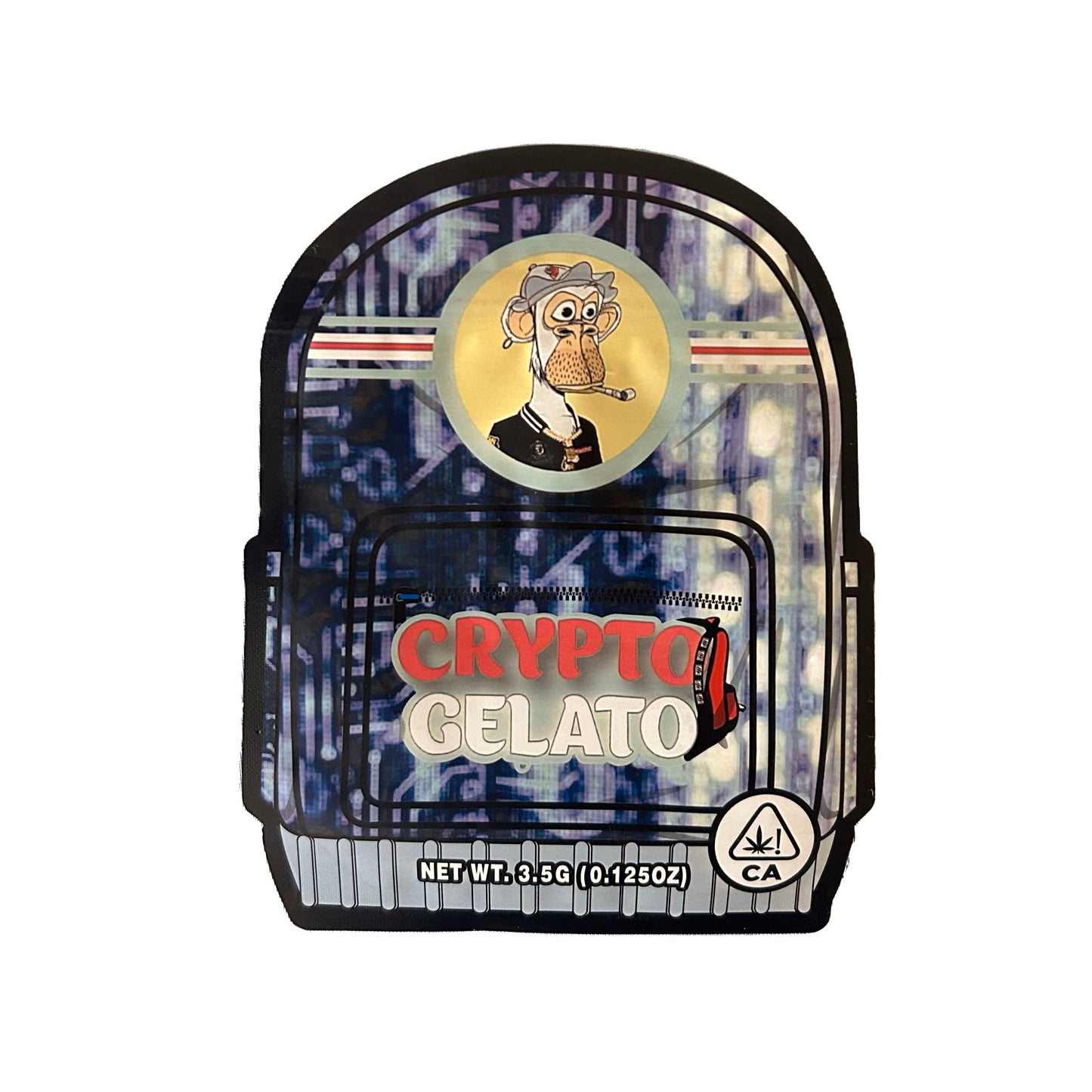 Crypto Gelato 3.5G Mylar Bags