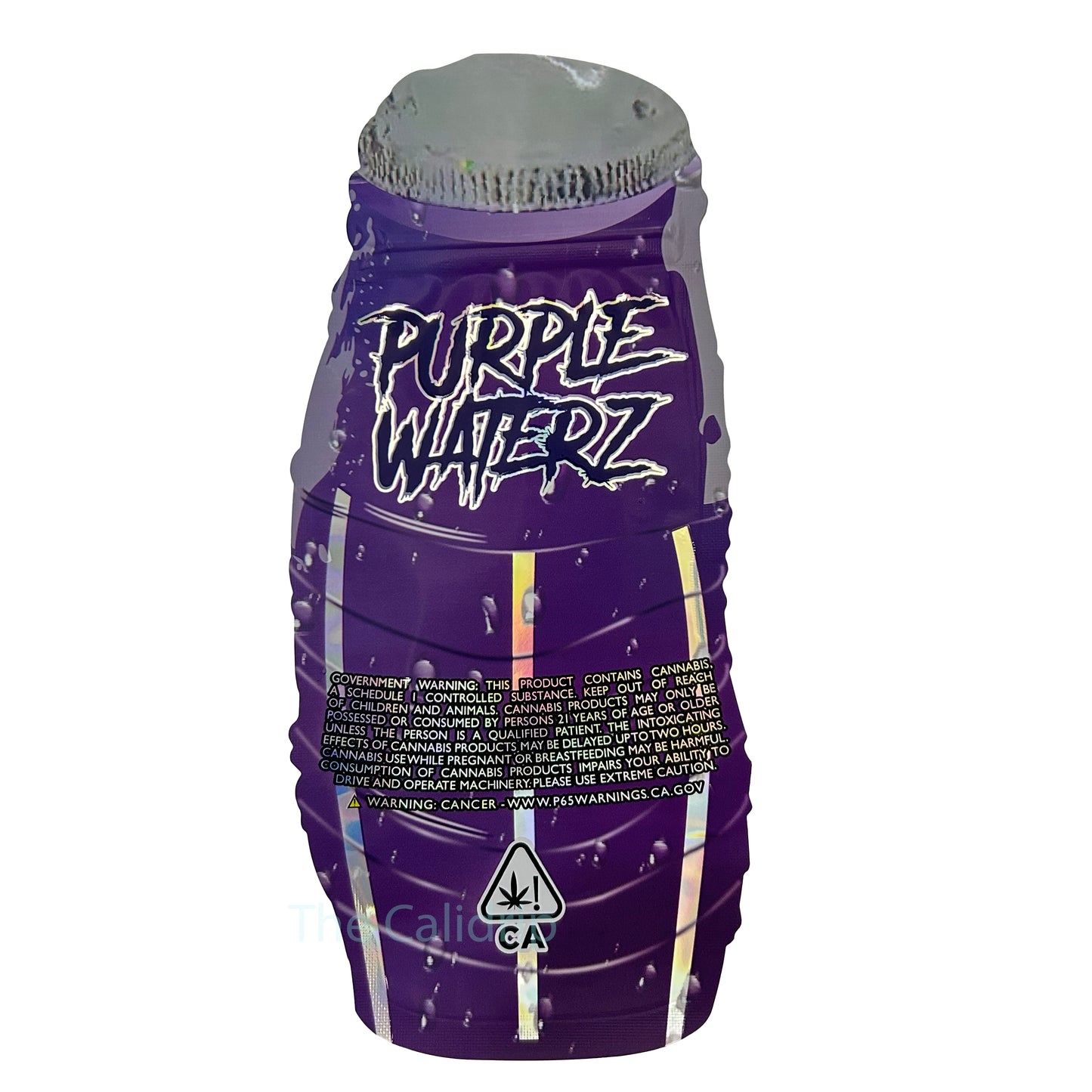 Purple Waterz 3.5G Mylar Bags