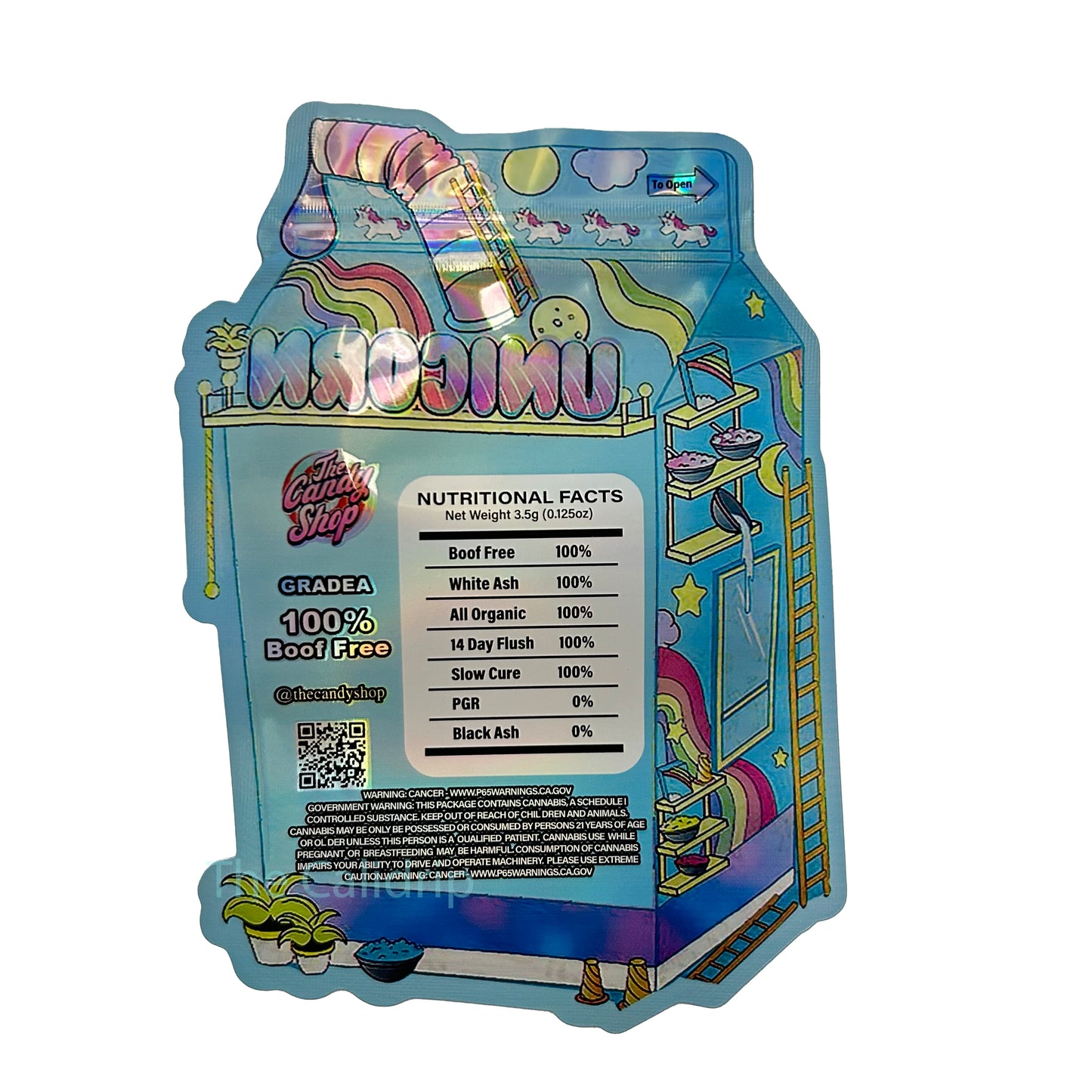 Unicorn Milk 3.5G Mylar Bag