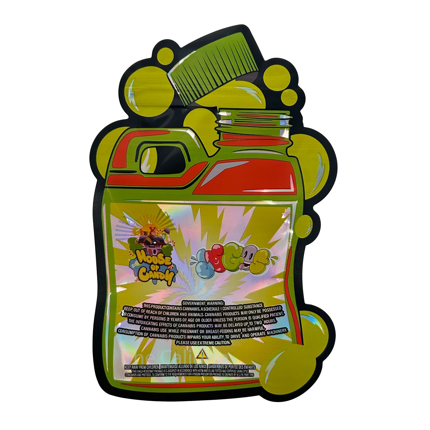 Sour Sneaky Mango 3.5G Mylar Bags