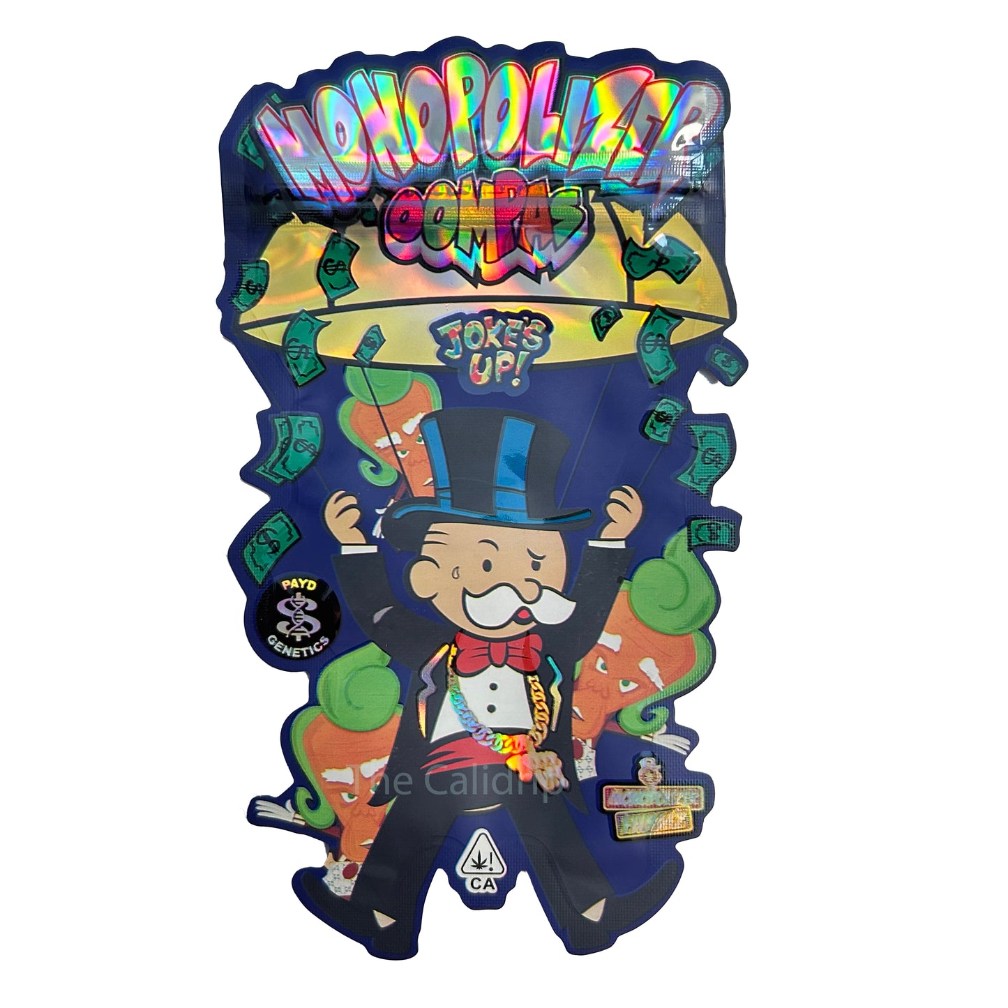 Monopolizer Joke's Up 3.5G Mylar Bags