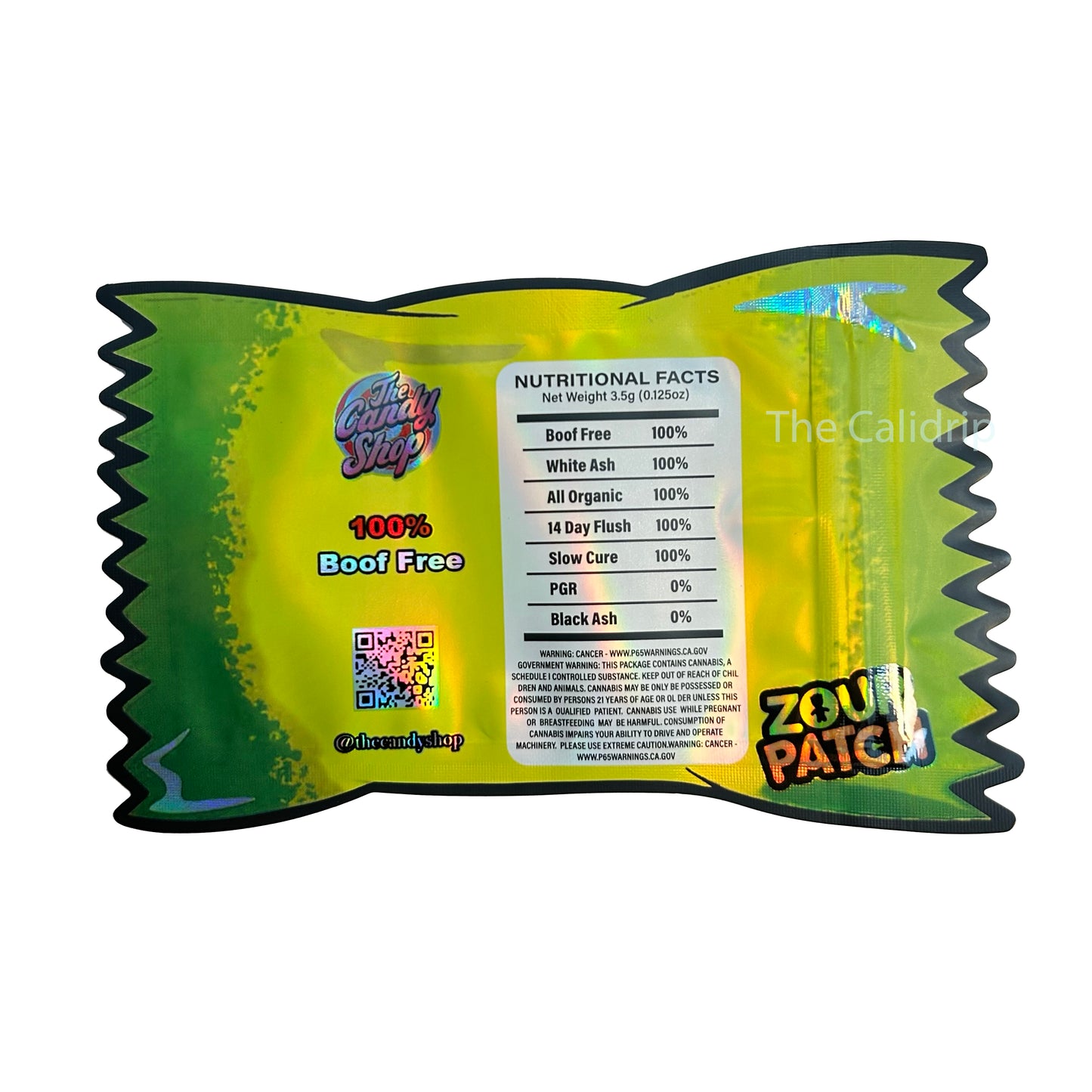 Zour Sweet Cone Cutout 3.5G Mylar Bags
