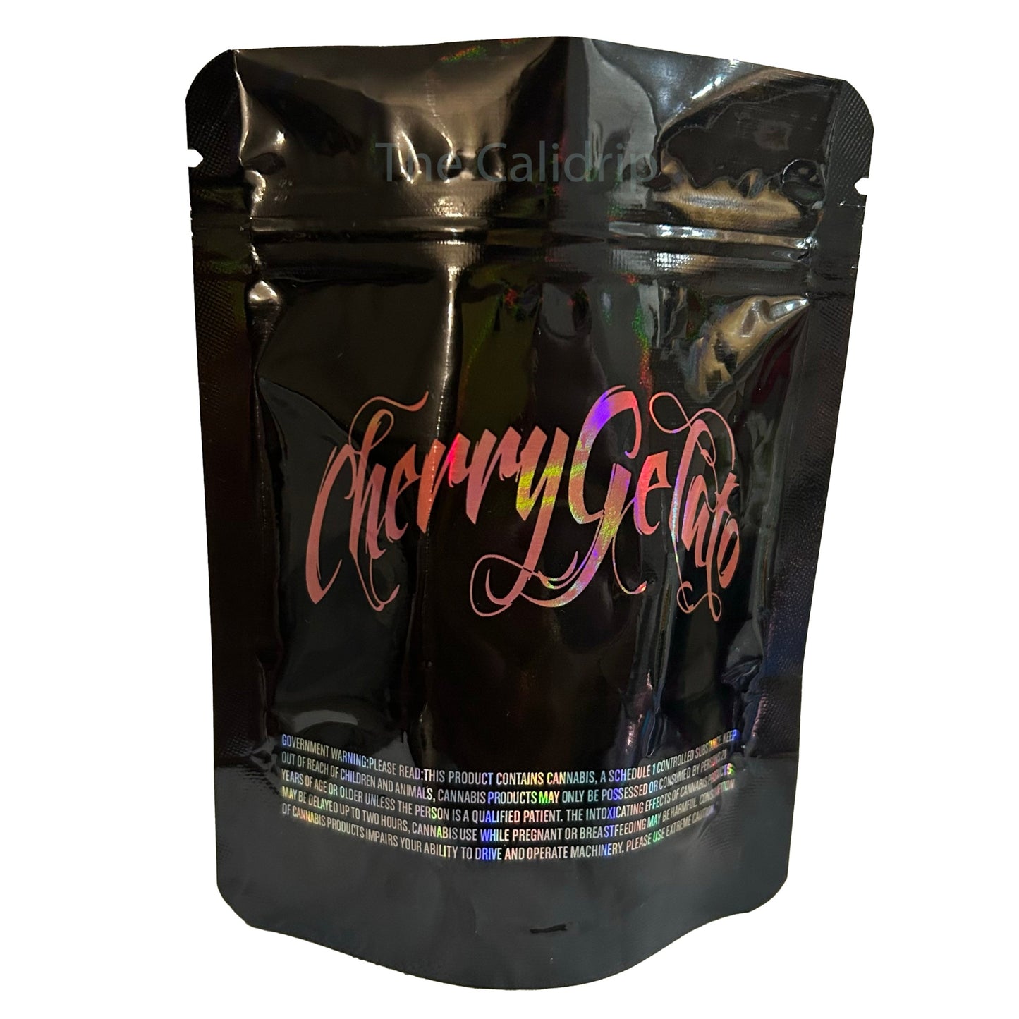 Black Gelato Cherry 3.5G Mylar Bags