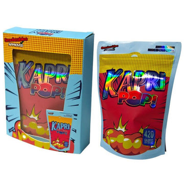 KAPRI POP 3.5g Mylar Bag and Box