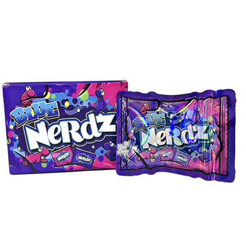 Blue Nerdz 3.5g Mylar Bag and Box