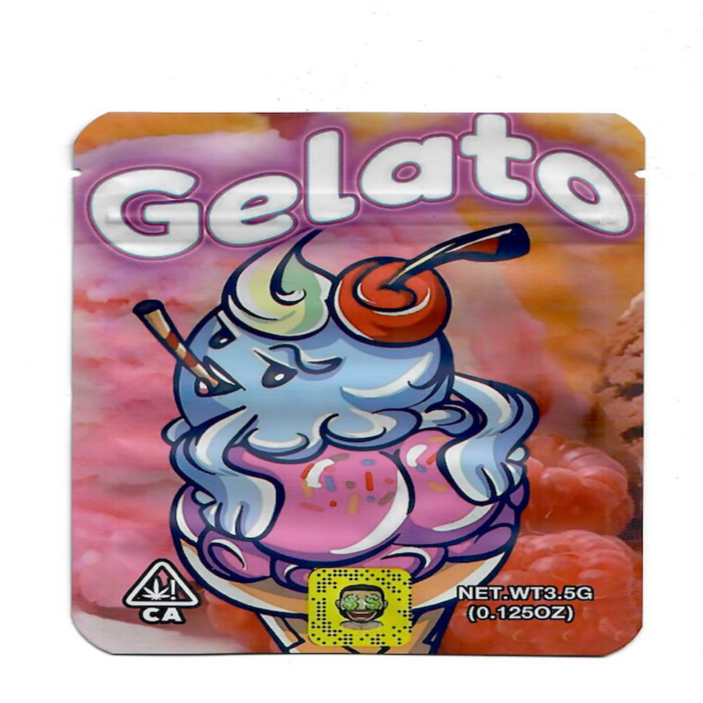 Gelato 3.5G Mylar Bags