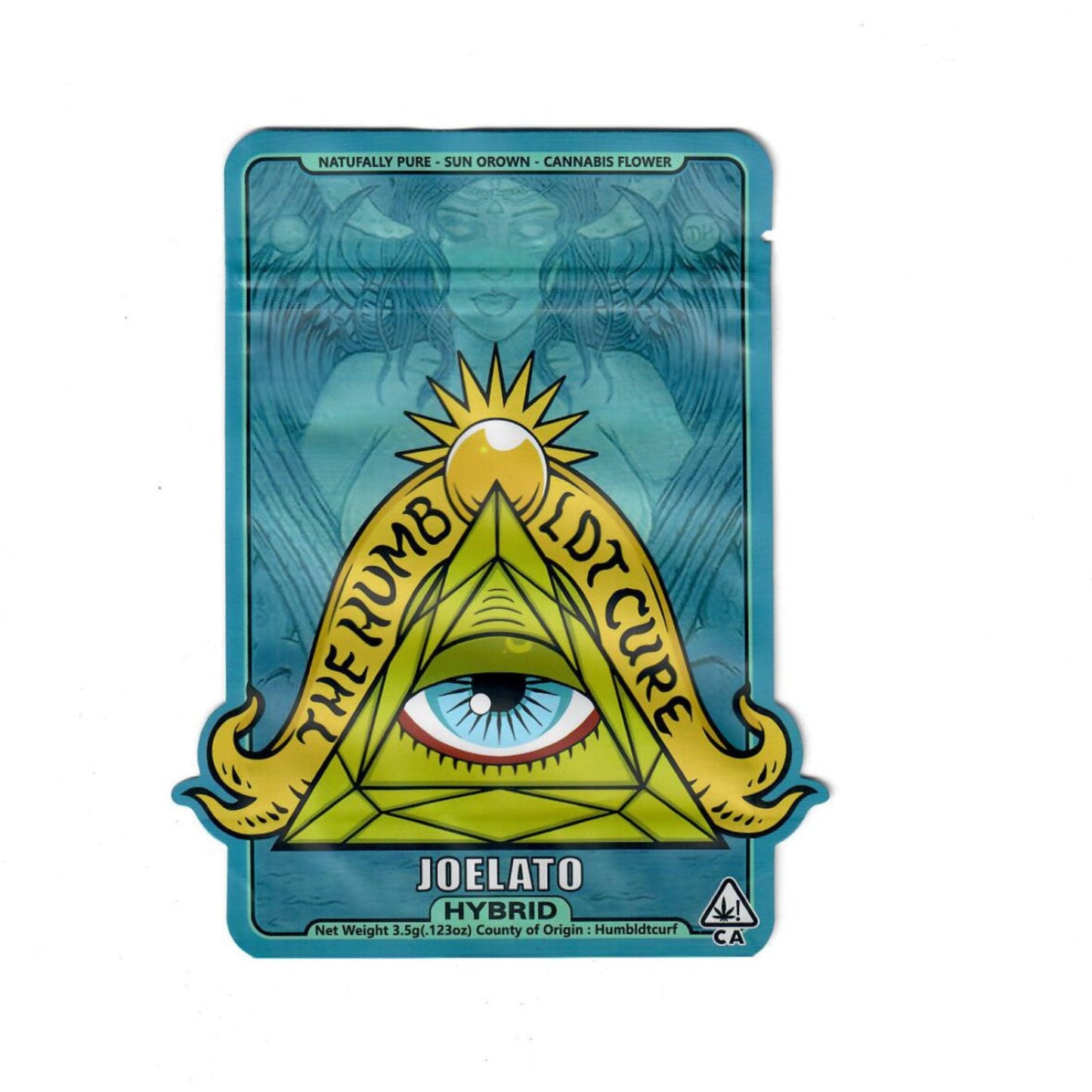 The Humb LDT Cure Joelato 3.5G Mylar Bags
