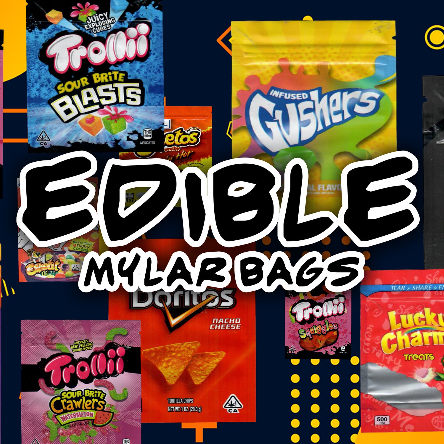 Edible Mylar Bags