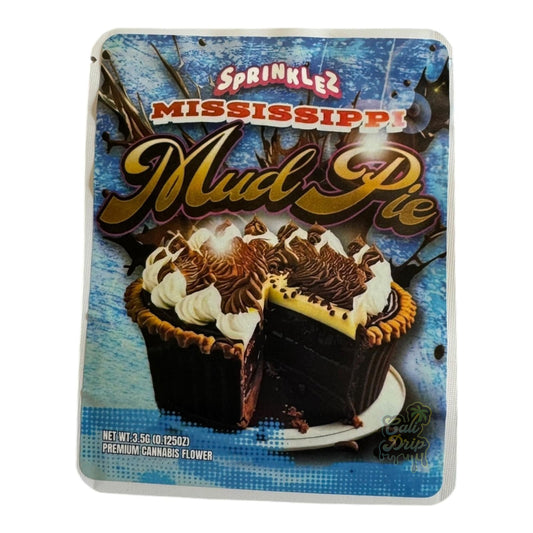 Mississippi Mud Pie 3.5G Mylar Bags