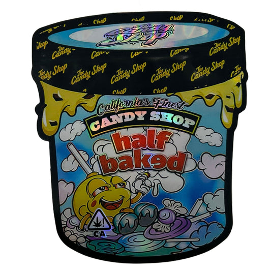 Candy Shop Half Baked 3.5G Mylar Bags