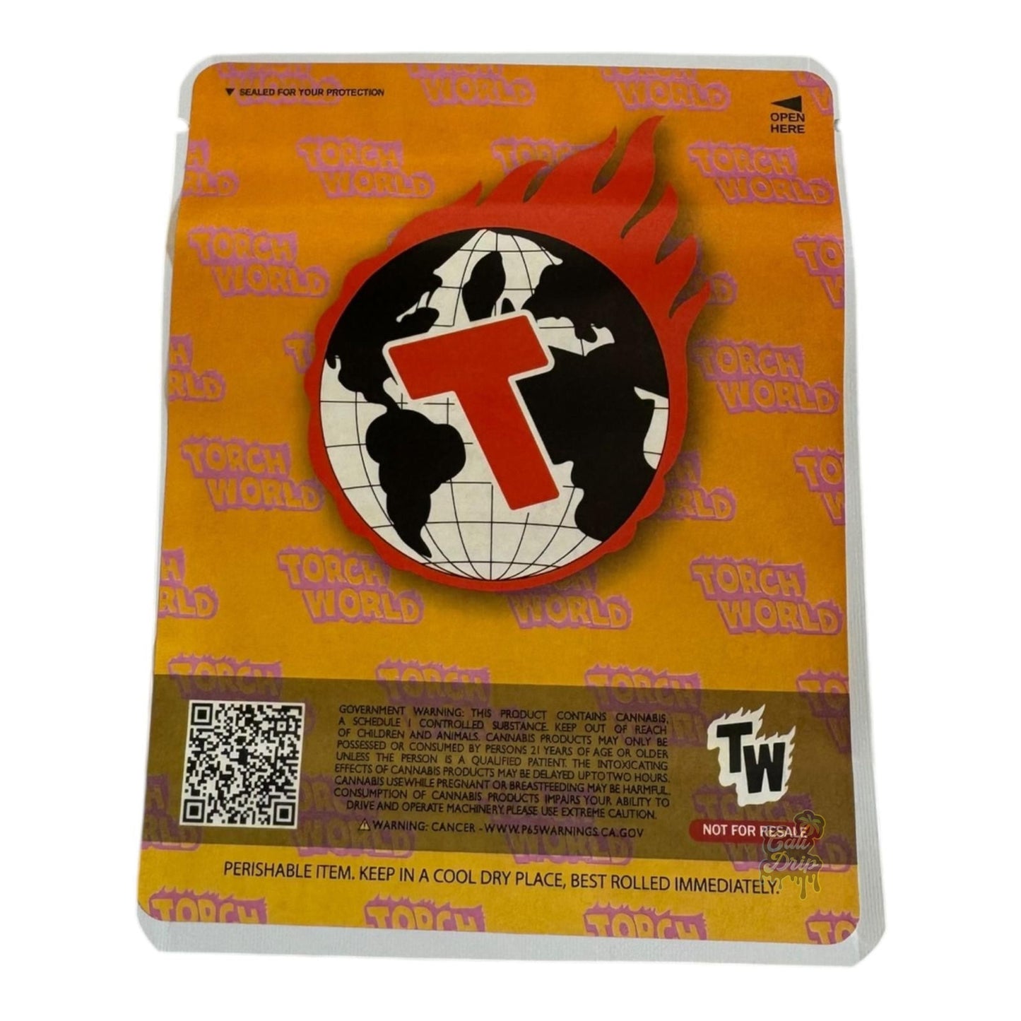 Sprinklez Sweet Peach Slurpee 3.5G Mylar Bags