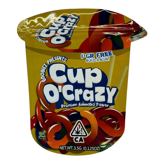 Cup O’Crazy Cutout 3.5G Mylar Bags