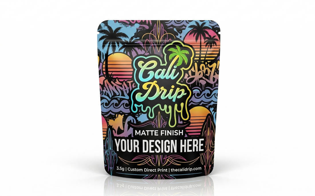 Custom Direct Print Mylar Bags — 3.5g