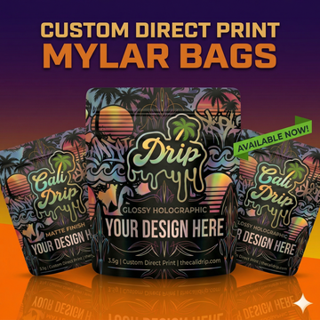 Custom Direct Print Mylar Bags — 3.5g