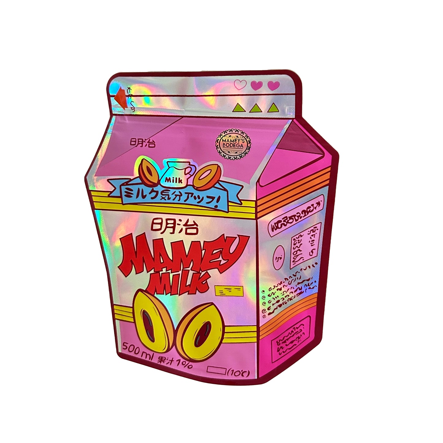 Mamey Milk Cutout 3.5G Mylar Bags