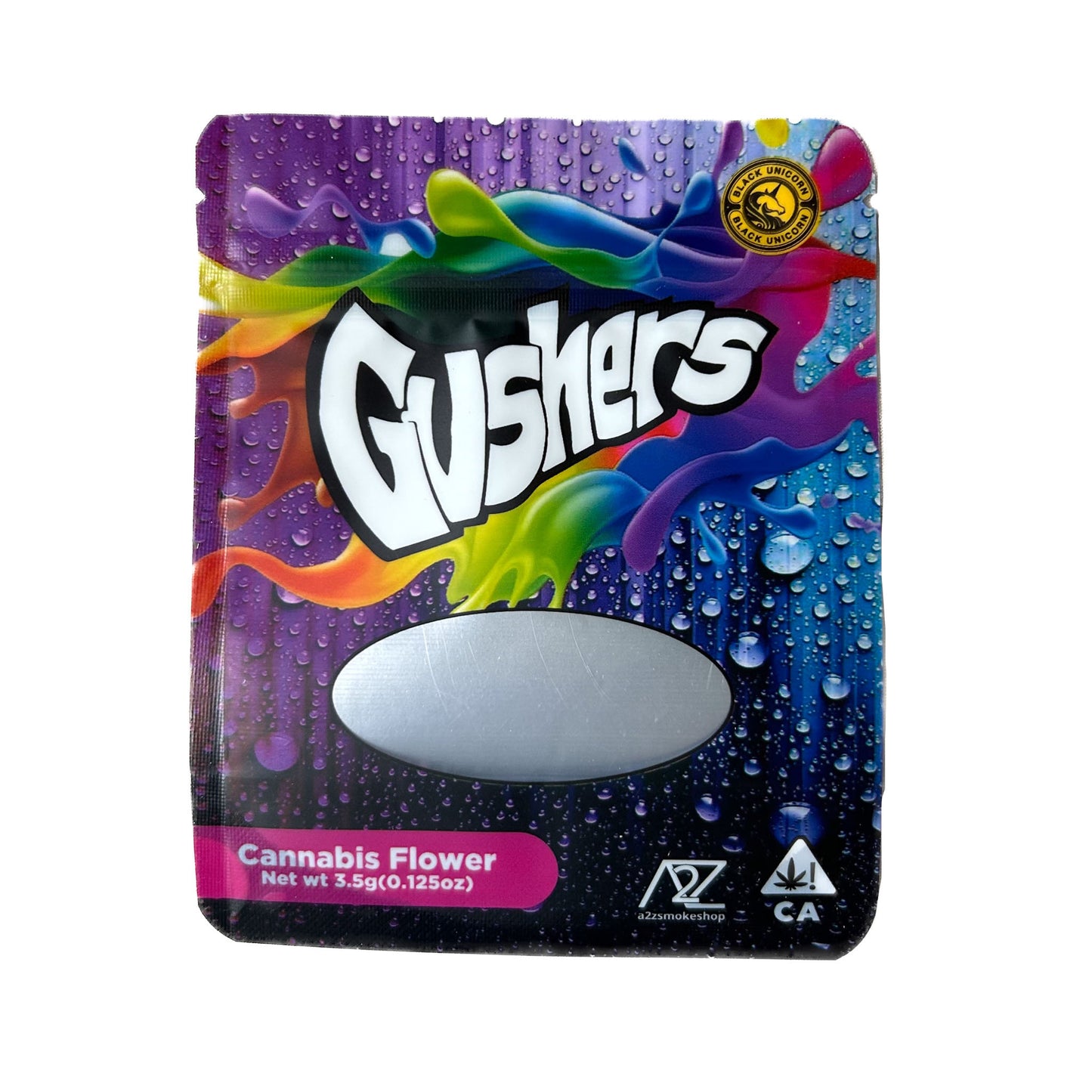 Gushers See-through 3.5G Mylar Bag