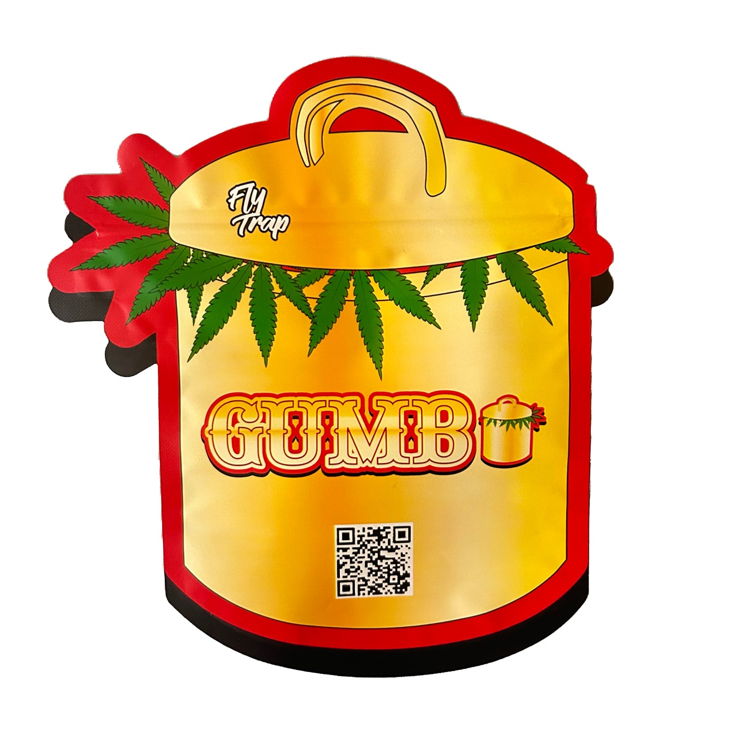 Gumbo Cutout 3.5G Mylar Bags