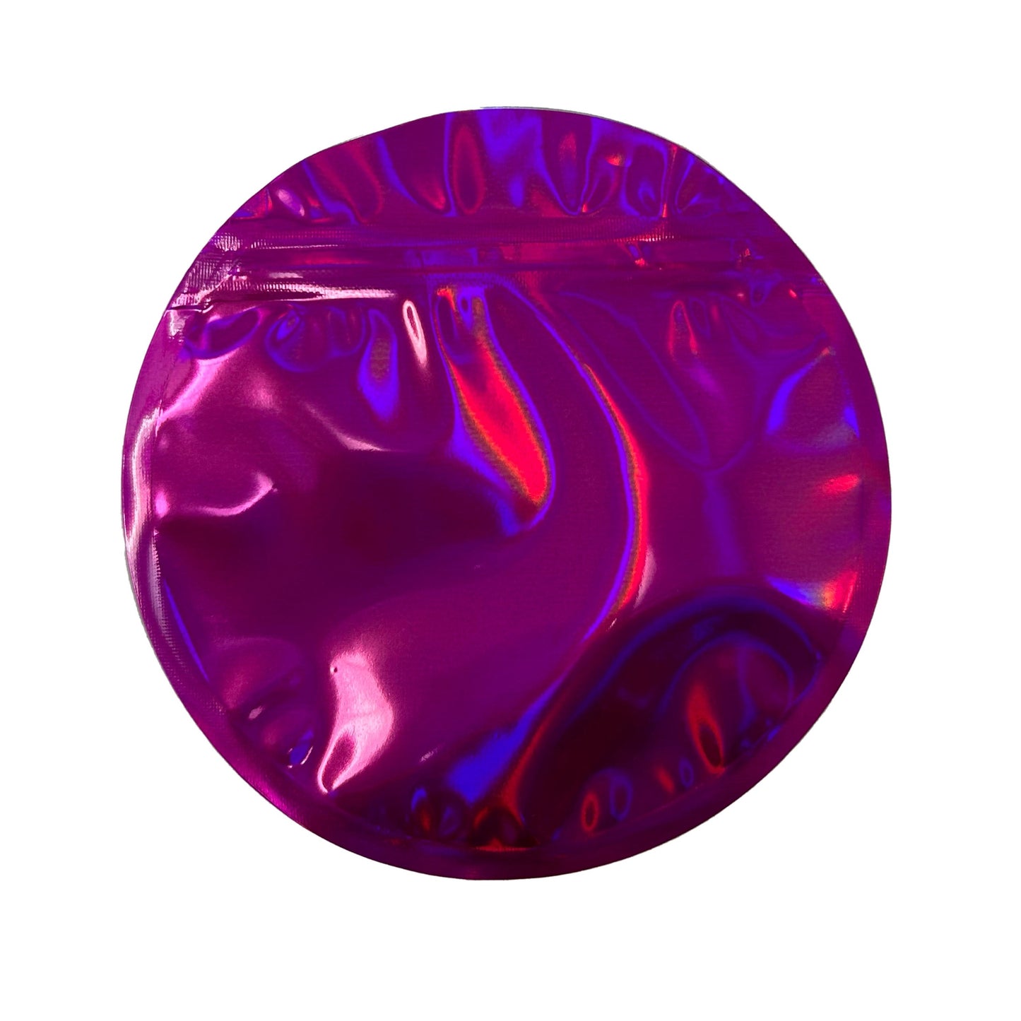 Circle Plain Pink 3.5G Mylar Bags