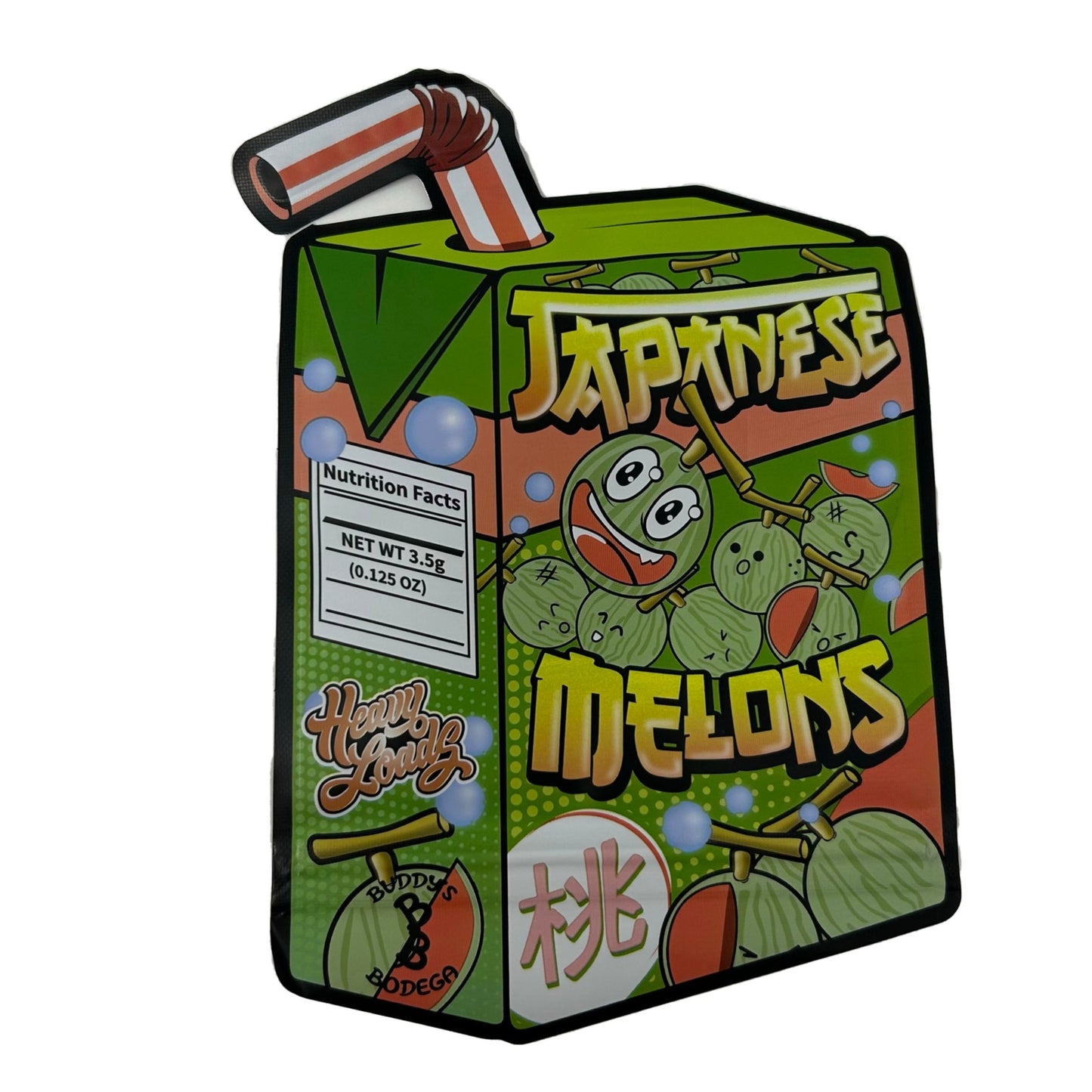 Japanese Melons 3.5G Mylar Bags