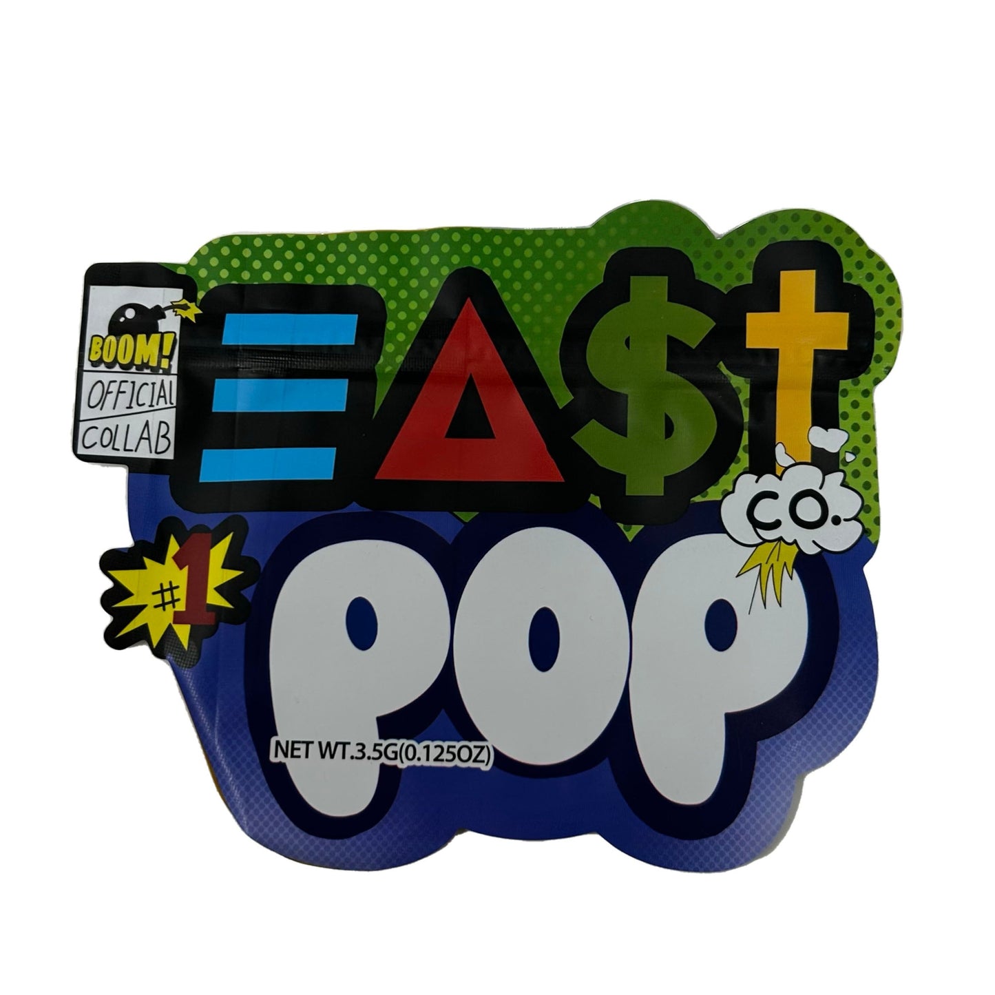 East Pop 3.5G Mylar Bags
