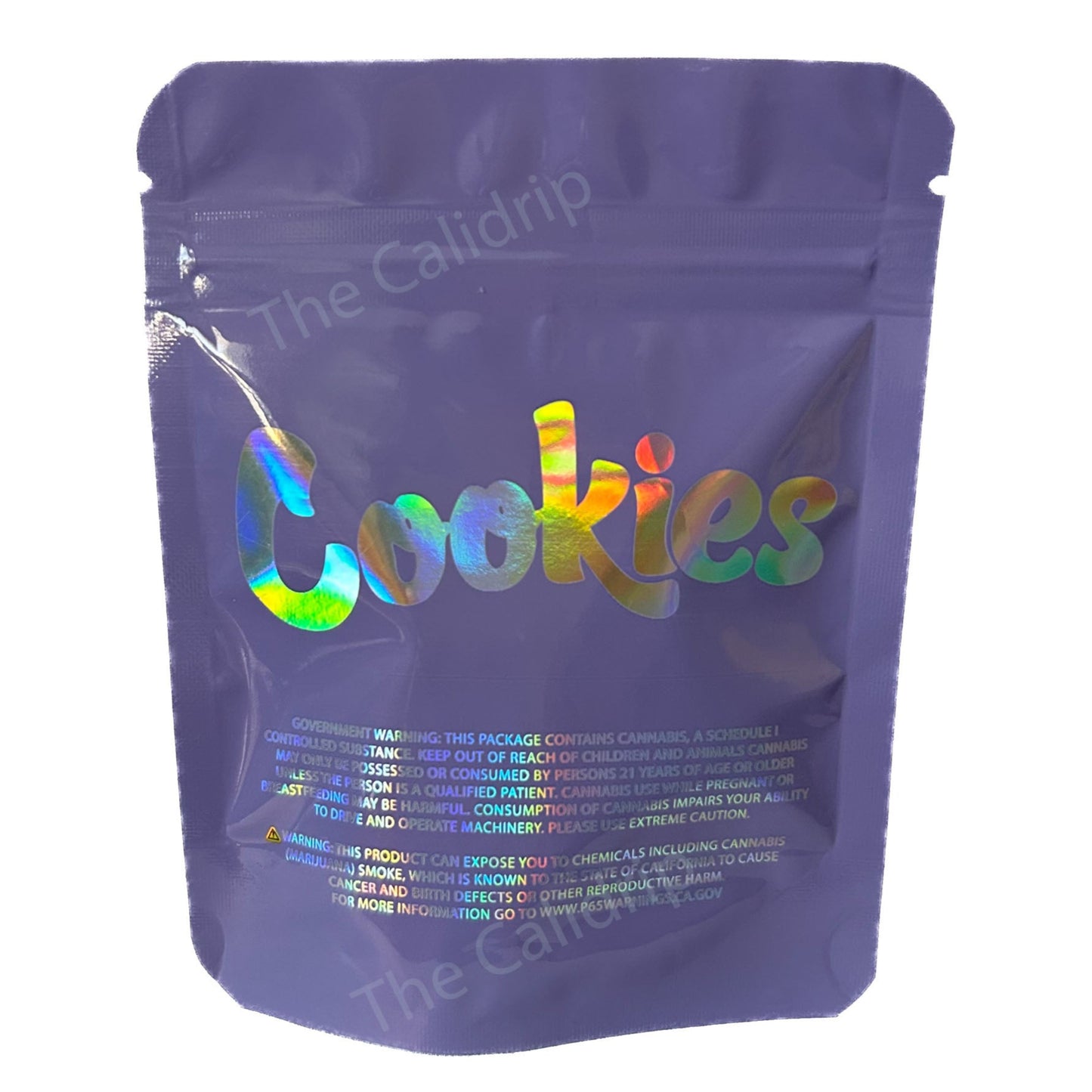 Purple Cookies 3.5G Mylar Bags