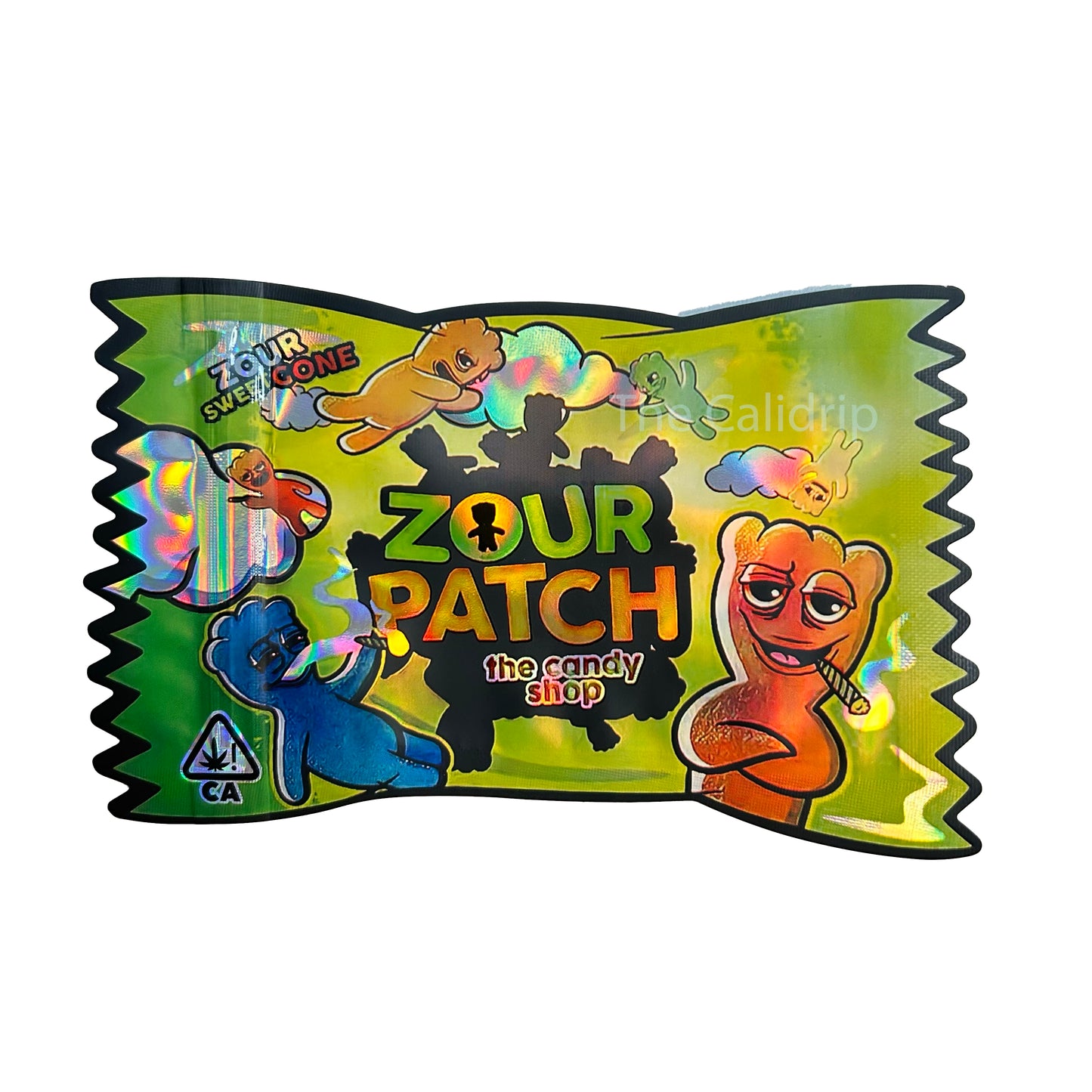 Zour Sweet Cone Cutout 3.5G Mylar Bags