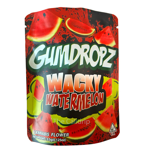 Wacky Watermelon 3.5G Mylar Bags
