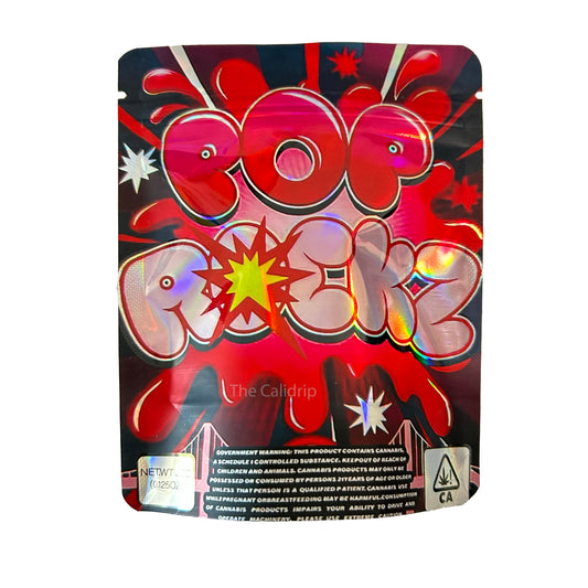 Pop Rockz Star 3.5G Mylar Bags