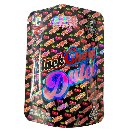 Blackcherry Dulce 5 Points 3.5G Mylar Bags