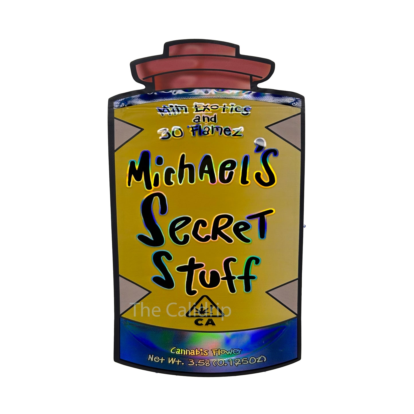Michael's Secret Stuff Cutout 3.5G Mylar Bags