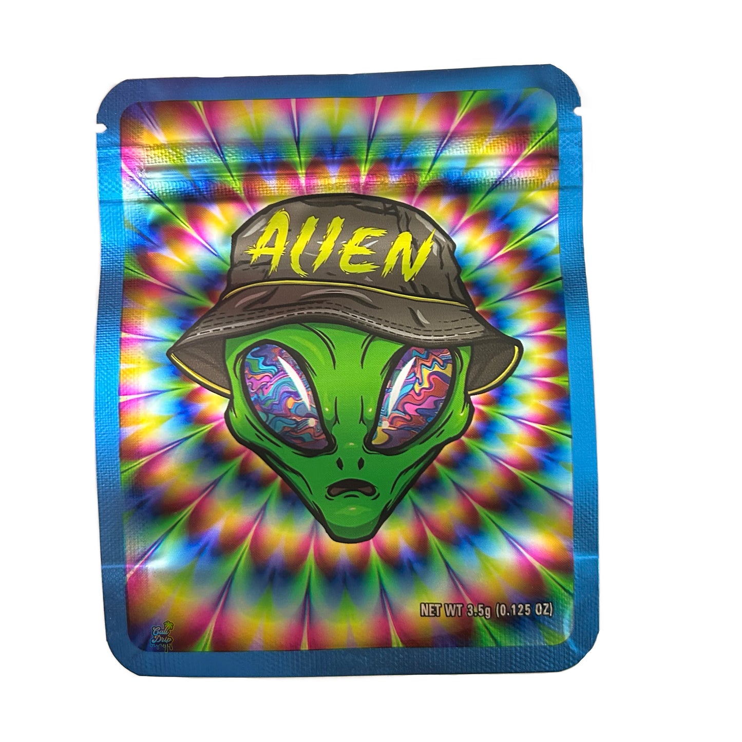 Alien Color 3.5G Mylar Bags