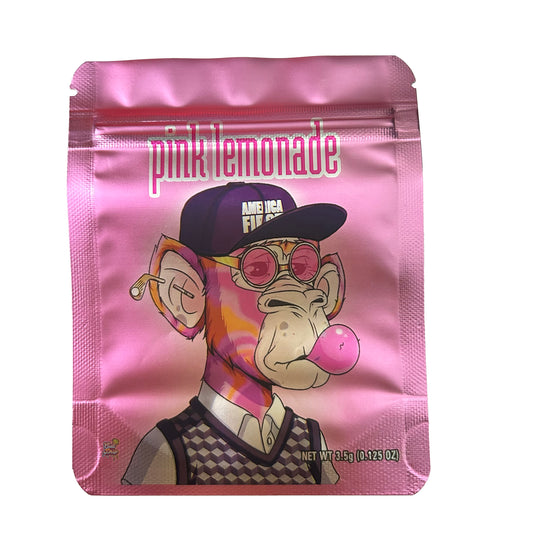 America Pink Lemonade 3.5G Mylar Bags
