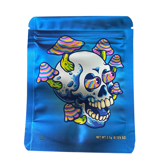 Skeleton Shroom 3.5G Mylar Bags