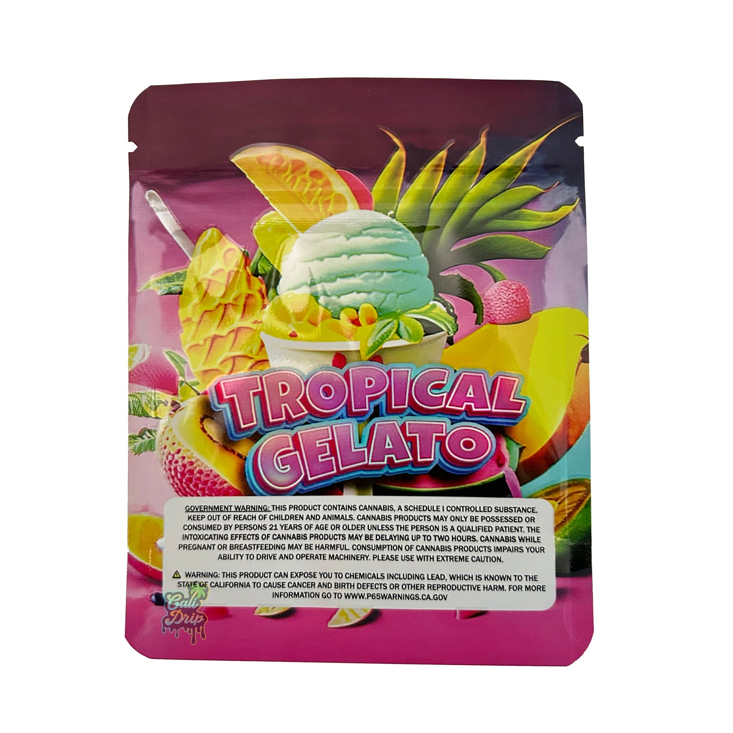 Tropical Fruit Gelato 3.5G Mylar Bags