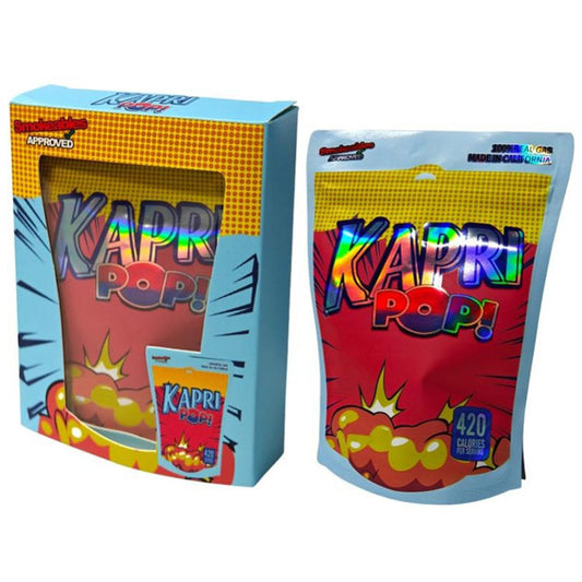 KAPRI POP 3.5g Mylar Bag and Box