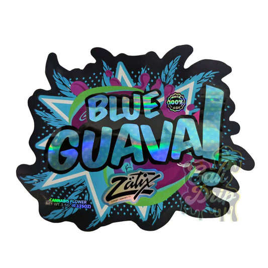 Blue Guava Zatix 3.5G Mylar Bags