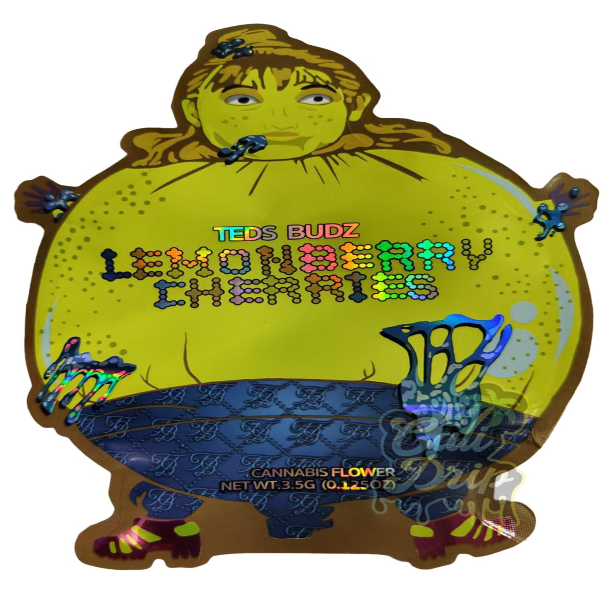 Teds Budz LemonBerries Cherry 3.5G Mylar Bags